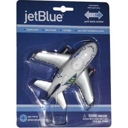 Daron Worldwide Trading TT396 Jetblue Airways Pullback With Light And Sound